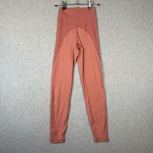 Offline by Aerie Womens Size XS High Waisted Leggings Terracotta Ribbed NWT